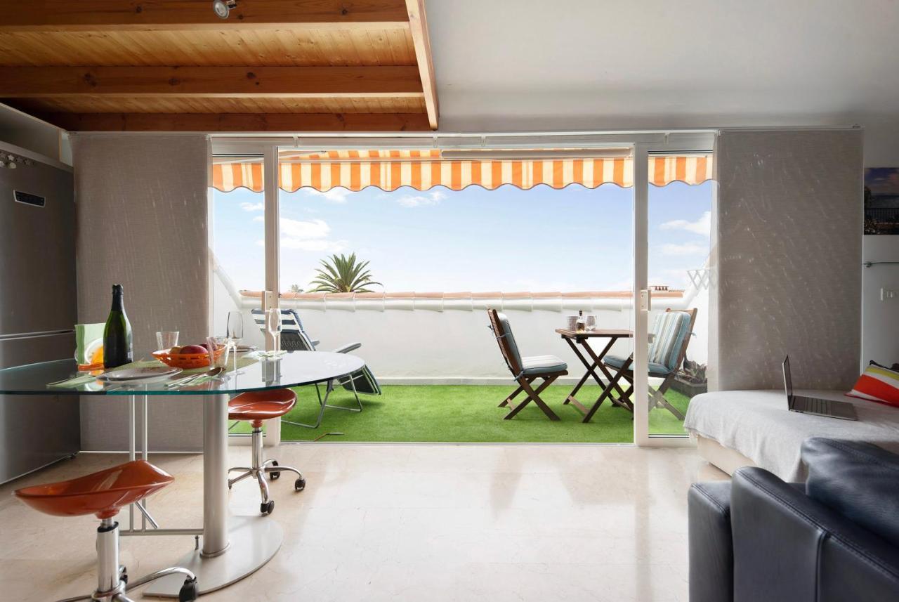 Atico Sunset Loft Terraza Y Piscina Lägenhet Puerto de la Cruz  Exteriör bild