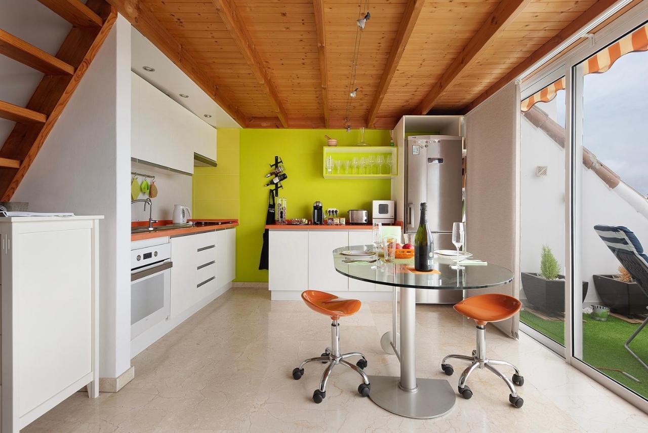 Atico Sunset Loft Terraza Y Piscina Lägenhet Puerto de la Cruz  Exteriör bild